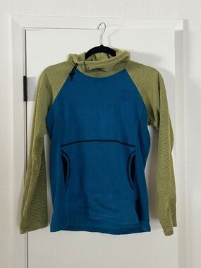 Melanzana microgrid hoodie XS